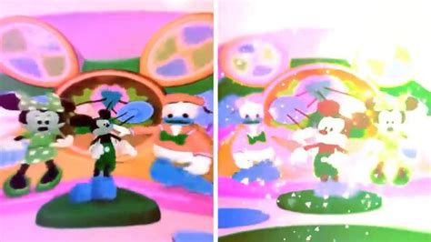 Mickey Mouse ClubHouse Hot Dog Dance Bi Screen Effects Colorized ...