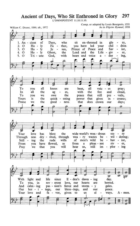 The Worshipbook: Services and Hymns 297. Ancient of Days, who sit ...