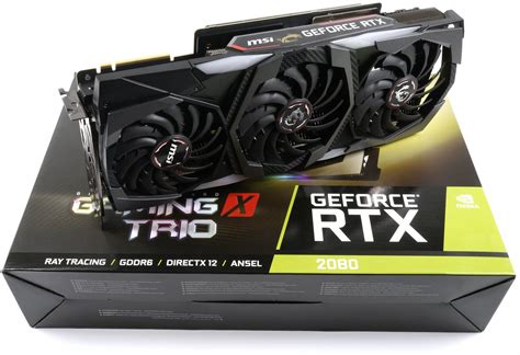 MSI GeForce RTX 2080 Gaming X Trio im Test - Leise, schnell, bunt, kühl ...