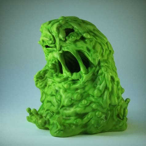 Evil Slime 3D model rigged | CGTrader