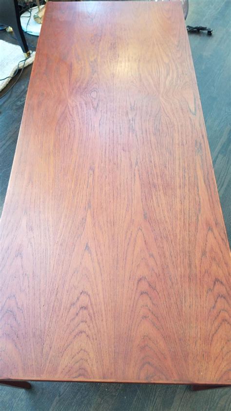 Italian Modern Rosewood Coffee Table For Sale at 1stDibs