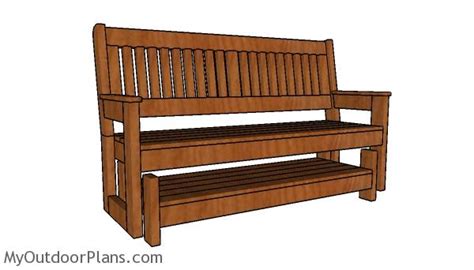 Glider Bench Plans | MyOutdoorPlans