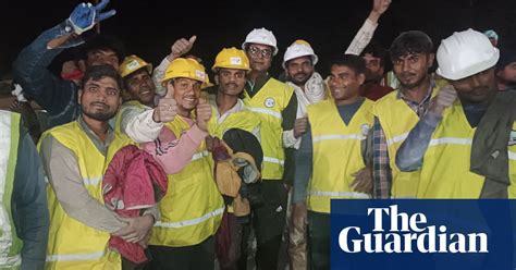 ‘It felt like death was near’: survivors of India tunnel collapse tell of ordeal