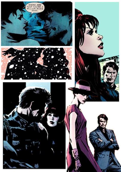 Comic book collage of Natasha romanoff and Bucky barnes. | Wallpapers ...