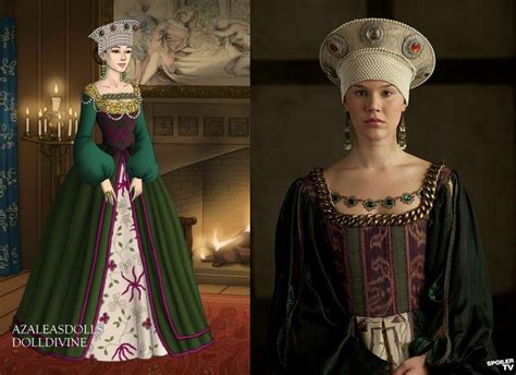 Anne of Cleves' Portrait Gown by LadyAquanine73551 on DeviantArt