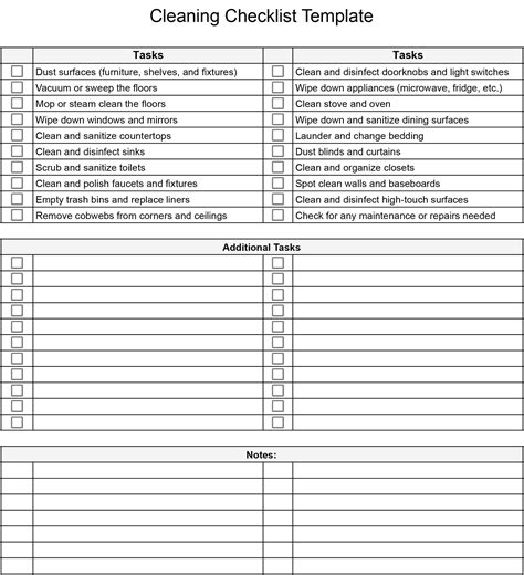 Checklist Templates Download Print For Free Free Printable Blank Checklist – Get High-Quality ...