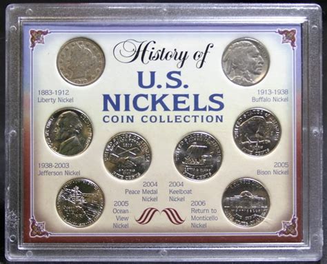 History of U.S. Nickels Coin Collection