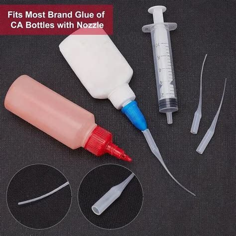 Professional grade Ca Glue Tips Glue Micro tips Plastic Glue - Temu