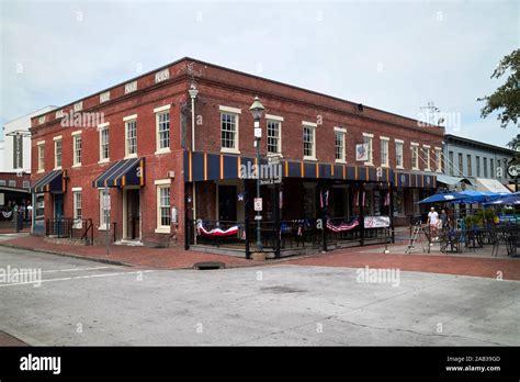 entrance to city market savannah georgia usa Stock Photo - Alamy