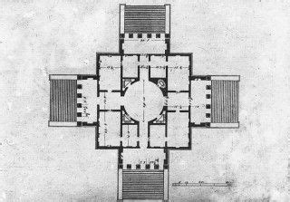 Villa Rotunda floor plan, Palladio | Floor plans, Interior architecture, Architecture