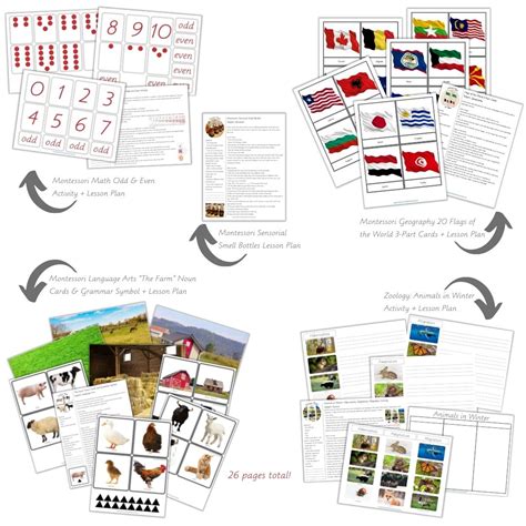 Montessori Curriculum Starter Printable Bundle + Lesson Plans - Master the Montessori Life Shop