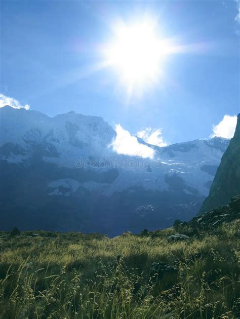 Sunny mountain stock photo. Image of mountain, active - 1904666