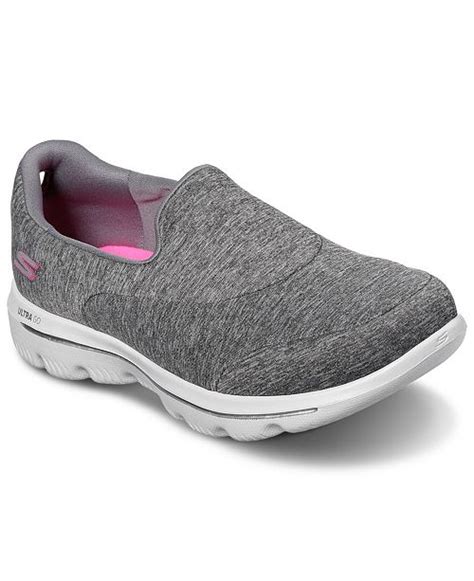 Skechers Women's GOwalk Evolution Ultra - Amazed Slip-on Wide Width Walking Sneakers from Finish ...