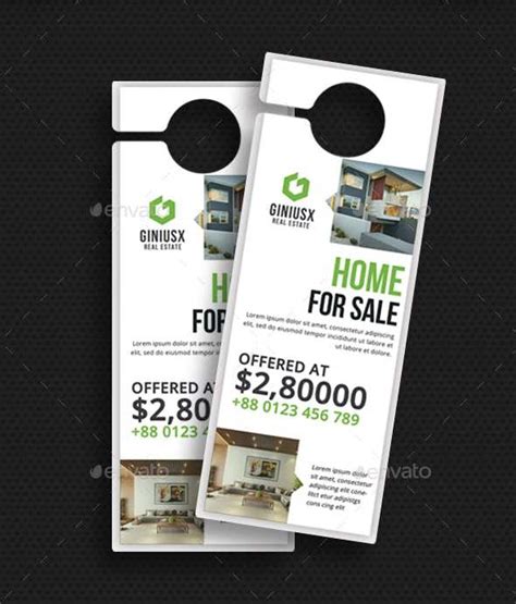 Real Estate Door Hanger - 21+ Examples, Format, Word, PSD, Pages, Pdf