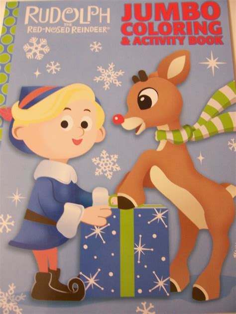 Rudolph The Red-Nosed Reindeer Coloring & Activity Book ~ Hermey and ...