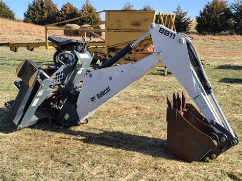 Bobcat 8811 Skid Steer Backhoe Attachment BigIron Auctions