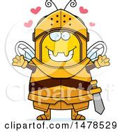 Chubby Bee Knight Holding Beers Posters, Art Prints by - Interior Wall Decor #1478531