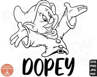 Disney Dopey Clip Art