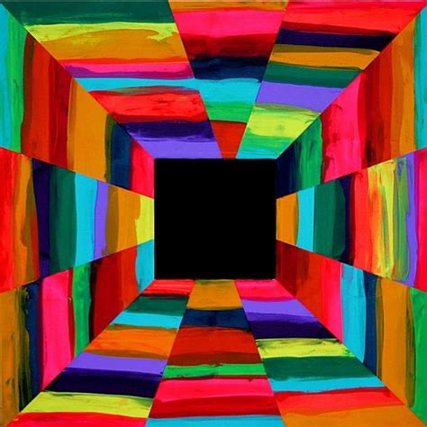 Vanishing Point - by Amanda Hone from Abstract Geometric Art Gallery