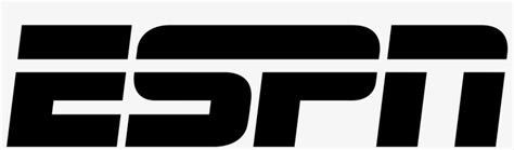 Espn Logo Black - Black-and-white - 2400x598 PNG Download - PNGkit