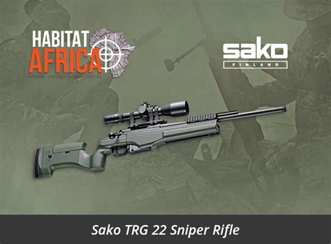 Sako TRG 22 Sniper Rifle - Habitat Africa | Gun Shop | South Africa