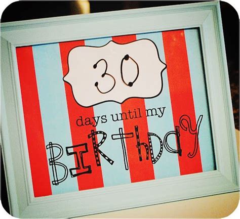 Printable Birthday Countdown | Birthday countdown, Countdown for kids, Free birthday stuff