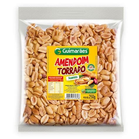 Amendoim Torrado 250g | Guimarães Alimentos