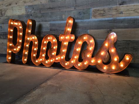 Pin on { custom marquee light signs }