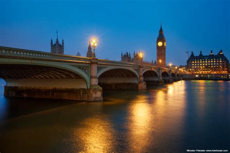 Westminster bridge in the morning - HDRshooter