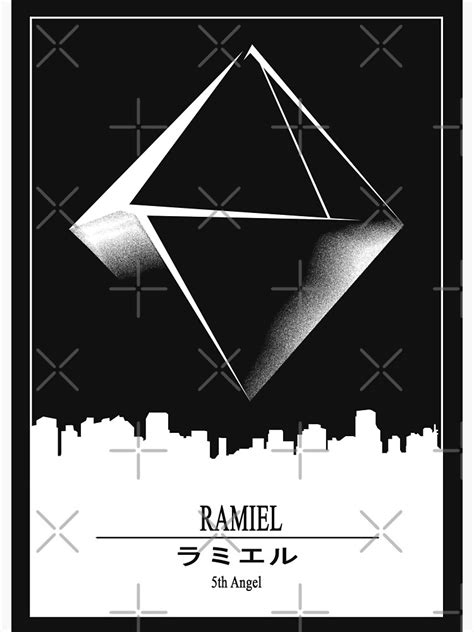 "Ramiel the 5th angel Neon Genesis Evangelion" Poster by TheNobleDuck | Redbubble