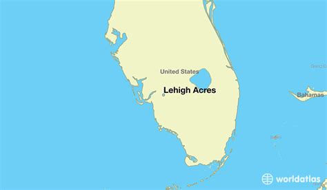 Where is Lehigh Acres, FL? / Lehigh Acres, Florida Map - WorldAtlas.com