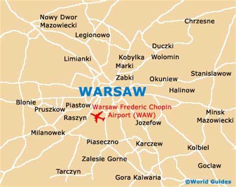 Maps of Warsaw, University of Warsaw: Map of Warsaw University, Poland