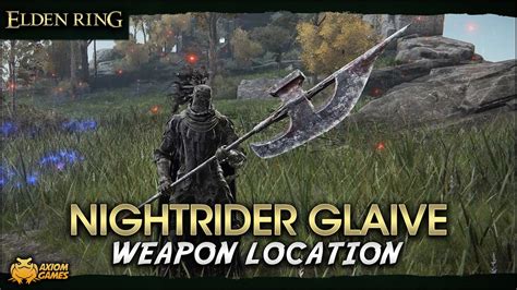 Elden Ring - Nightrider Glaive Weapon Location - YouTube