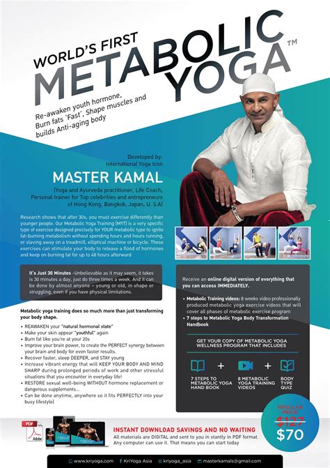 Metabolic Yoga - Master Kamal