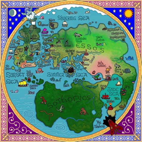 Wonderful, Stylized Maps of GRRM's 'A Song of Ice and Fire' - A Dribble ...