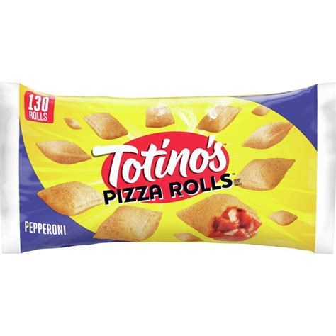 Totino's Frozen Pizza Rolls, Pepperoni, 130 rolls - Walmart.com ...