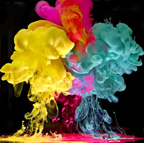 Ink and Water Color Explosion