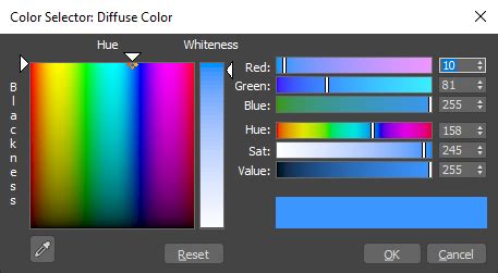 How to convert 0-255 RGB Color values to Physical Material 0-1 values in 3ds Max