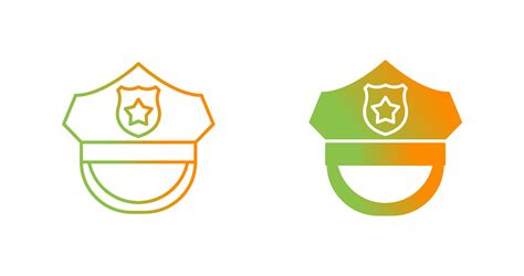 Police Hat Vector Icon 22504529 Vector Art at Vecteezy