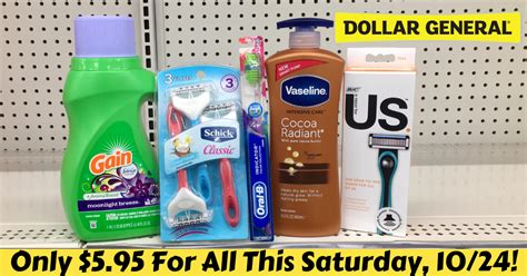 Dollar General $5 off $25 Scenarios for Saturday 10/24! - Julie's Freebies