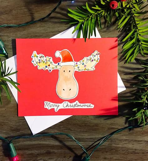 12 Funny and Unique Holiday Cards You Can Only Find on Etsy - Design Swan