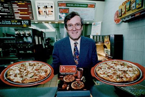 A McDonald’s in Toronto (Canada) showing off their new Pizza in 1992.