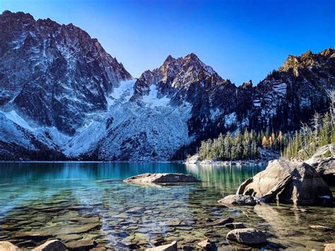 Breathtaking. Colchuck Lake Okanogan Wenatchee National Forest Washington USA #hiking #camping # ...