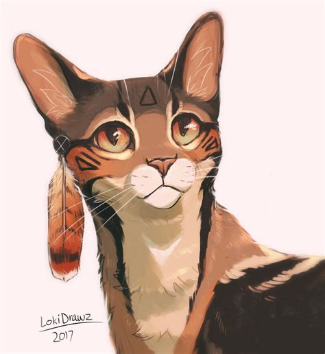 cool cat by LokiDrawz on DeviantArt | Warrior cats fan art, Warrior cat ...