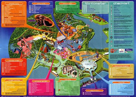 Theme Park Brochures Thorpe Park Map 2002 | ThemeParkBrochrues.net