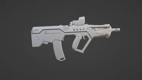 STL file TAR-21 Assault Rifle 🔫・3D printable model to download・Cults