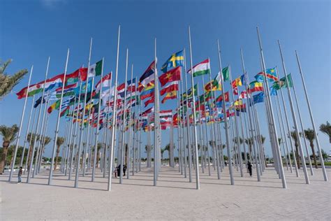 The Flag Plaza Doha, Qatar. Editorial Photo - Image of color, colors: 264747296