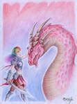 Steampunk girl and mechanical dragon. by 0Galath0 on DeviantArt