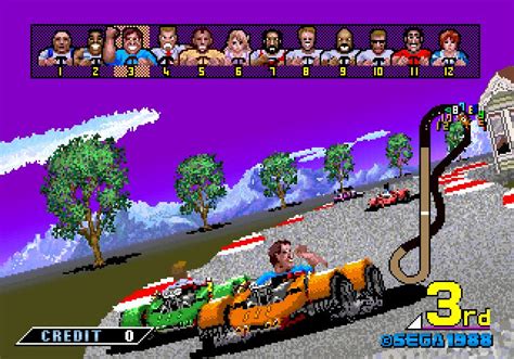 Power Drift (1988) by Sega Arcade game