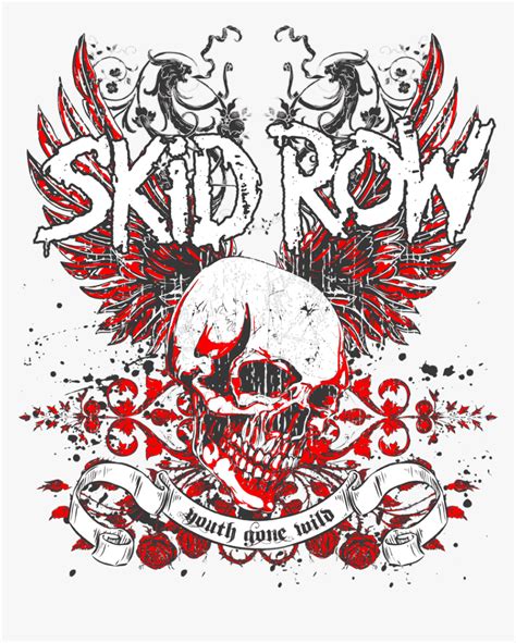 Skid Row Logo Png, Transparent Png - kindpng